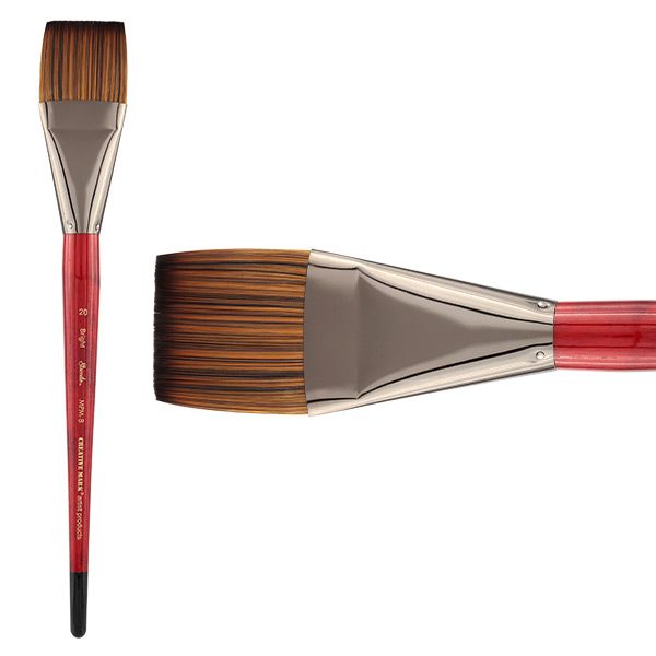 Artist Paint Brushes Thin Tips Hair Bristle Different Colors Styled Handle  Brush