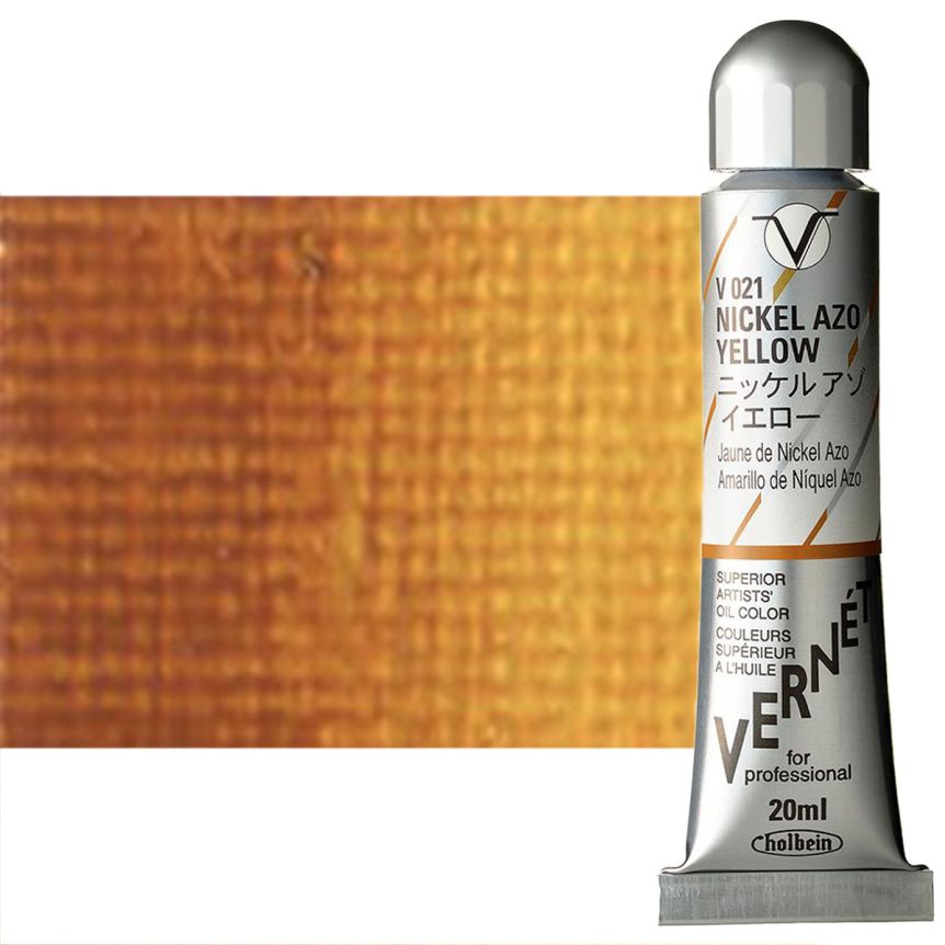 Holbein Vern?t Oil Color 20 ml Tube - Nickel Azo Yellow