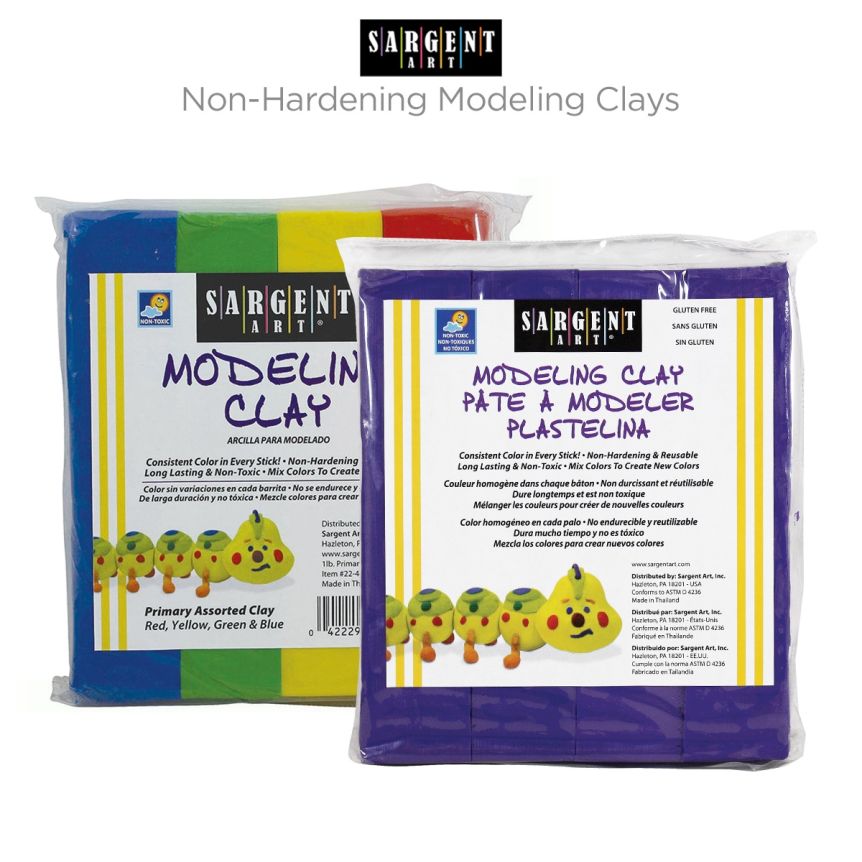 Sargent Art Non-Hardening Modeling Clays