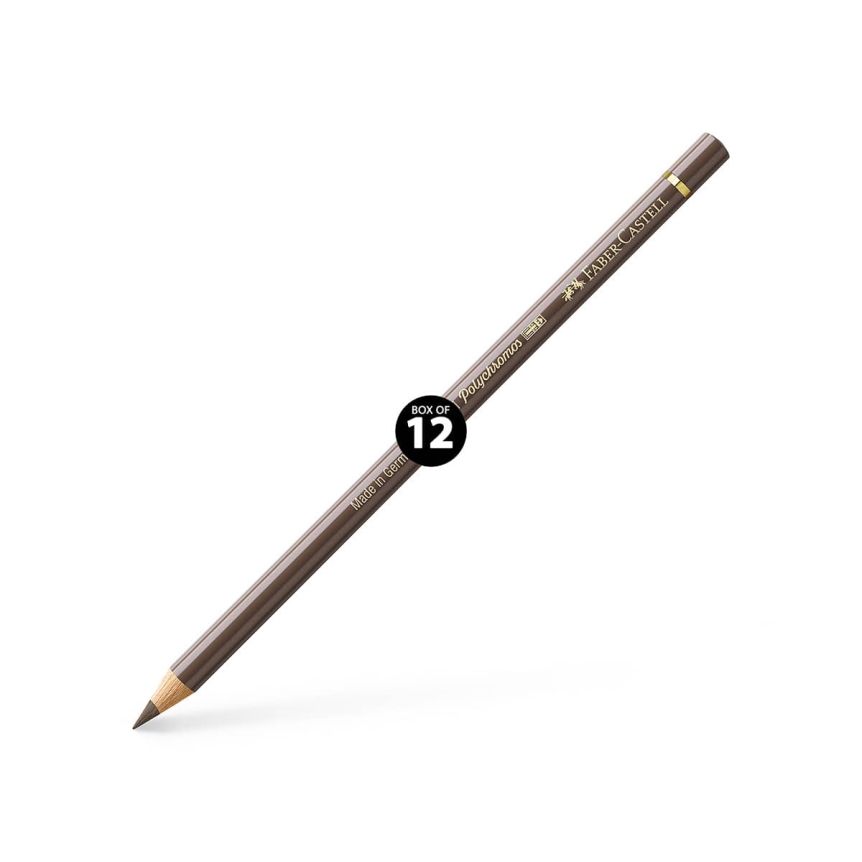 Faber-Castell Polychromos Pencil, No. 178 - Nougat (Box of 12)