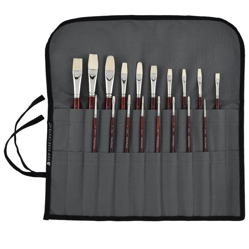 NY Central Munich Premier Brush Roll-up Set of 18