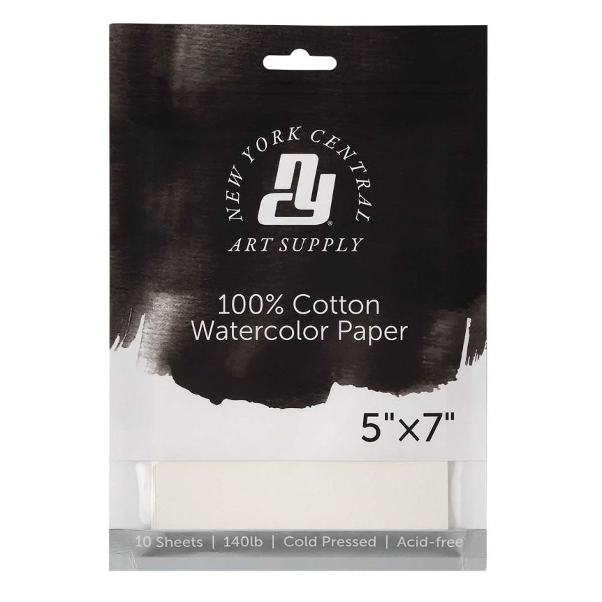Expert Watercolor Paper Pad, 100% Cotton, Cold Pressed, 7 Diameter –