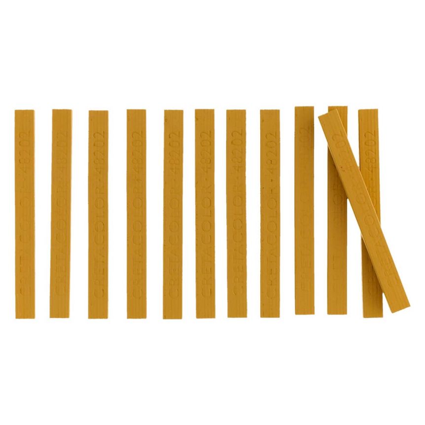 Cretacolor Carré Pastel - No. 202, Ochre Light (Box of 12)
