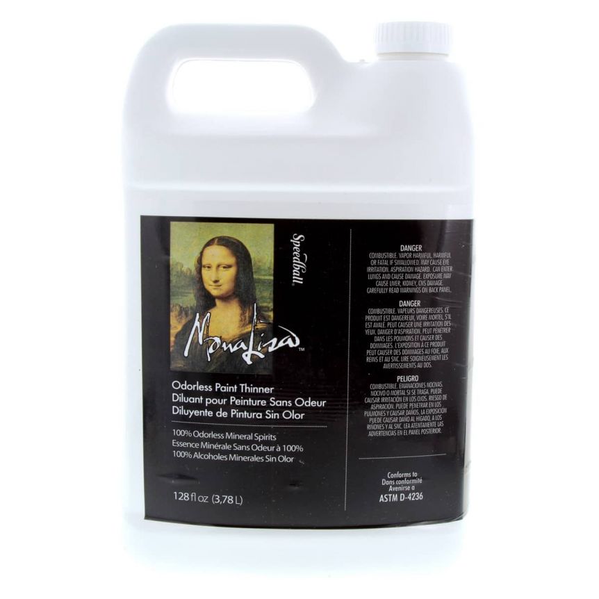 Mona Lisa Odorless Thinner, 1 Gallon Bottle