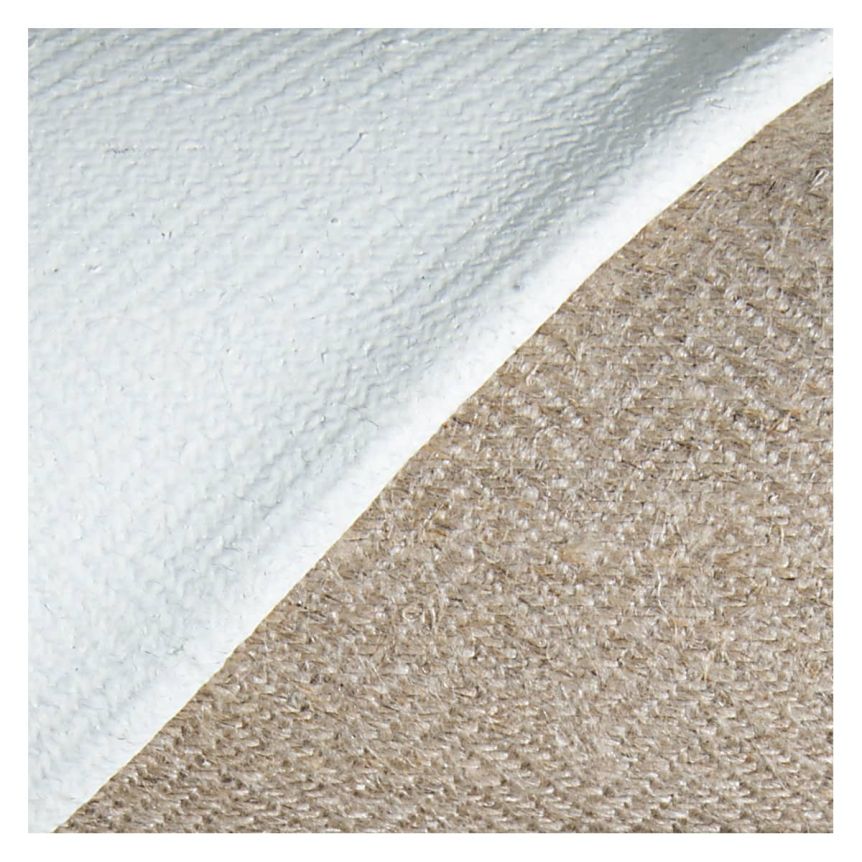 Sargent Herringbone Weave Linen Canvas Oil Primed (680 gsm) 41" x 1 Yard Sample