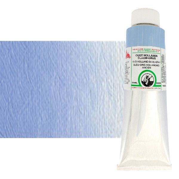 Old Holland Classic Oil Color 225 ml Tube - Old Holland Blue Grey