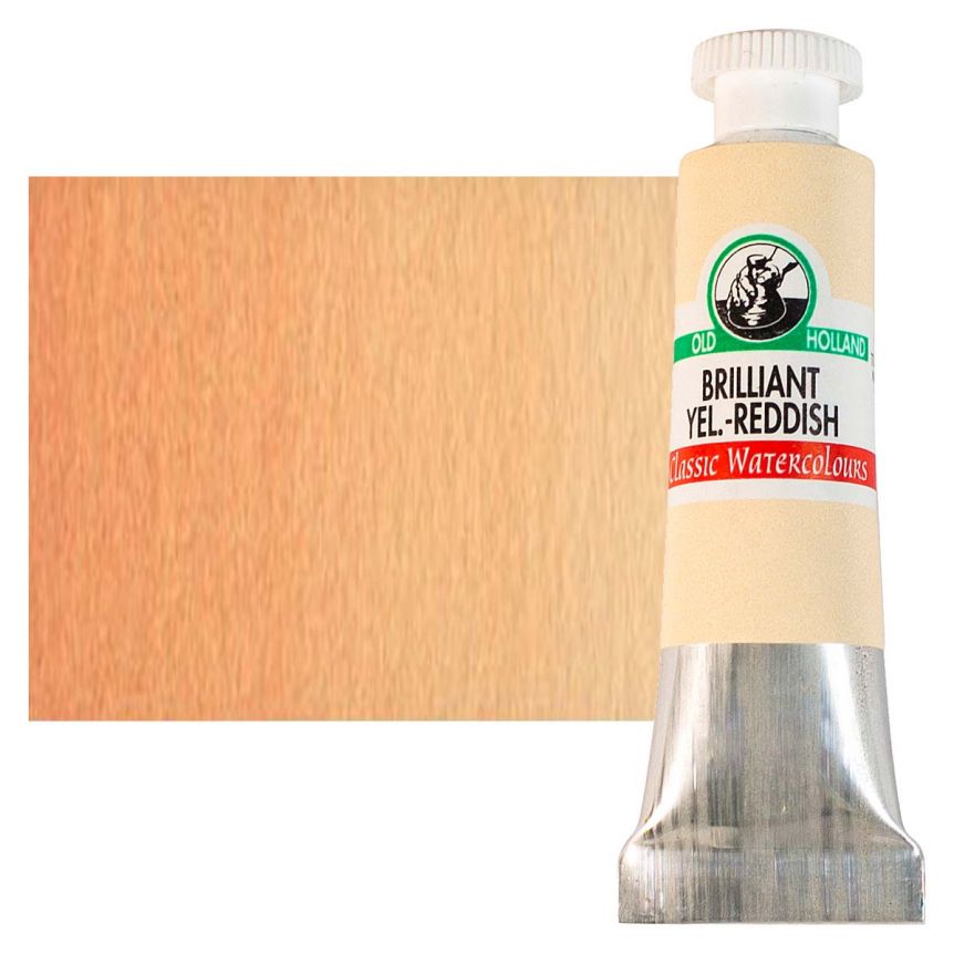 Old Holland Classic Watercolor 18ml - Brilliant Yellow Red Hue
