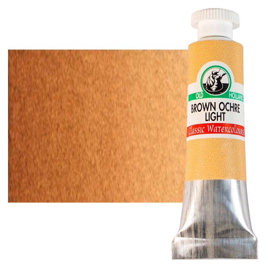 Old Holland Classic Watercolor 18ml - Brown Ochre Light
