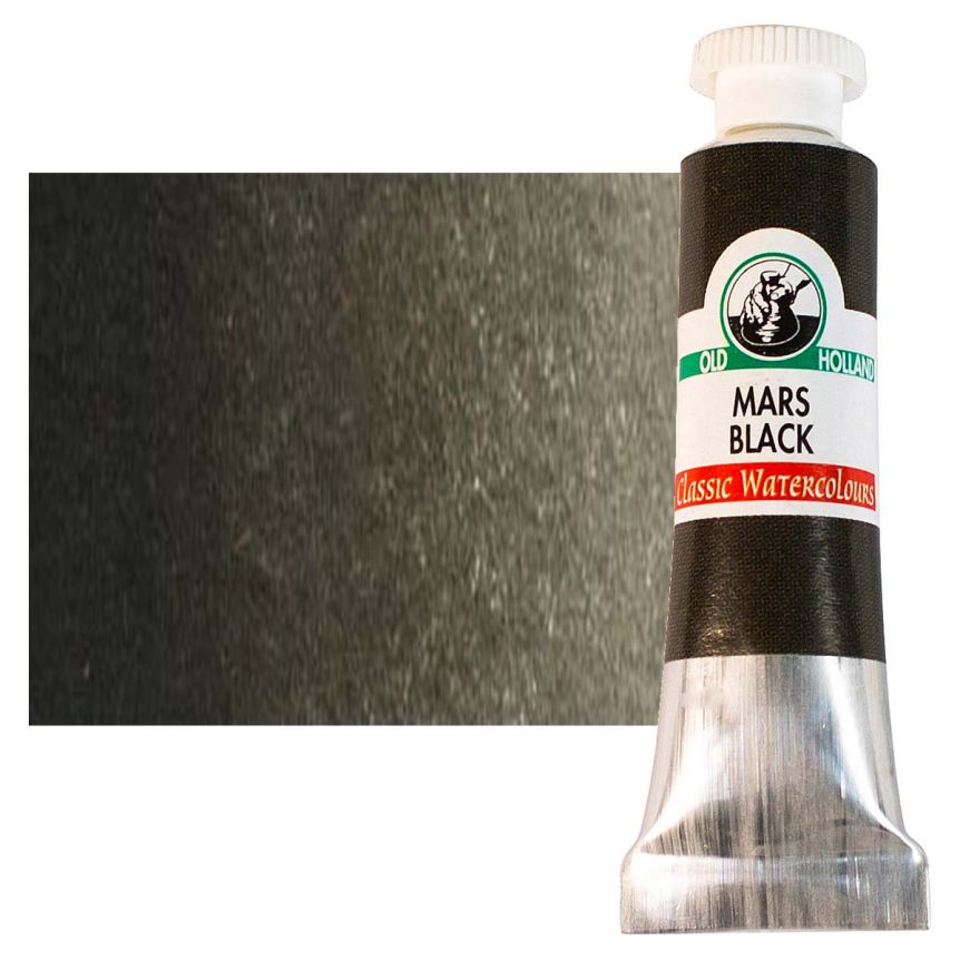 Old Holland Classic Watercolor 18ml - Mars Black