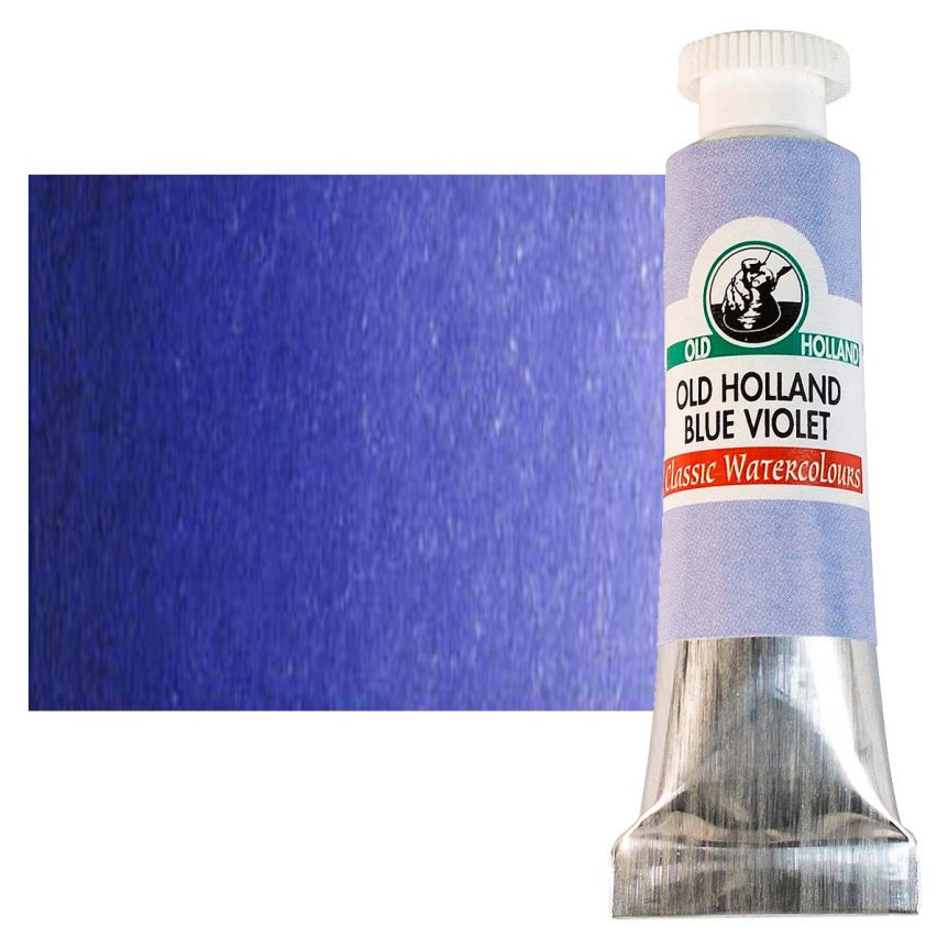 Old Holland Classic Oil Colours: Old Holland Blue Violet 40ml - The Oil - View #6