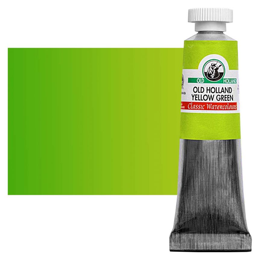 Old Holland Classic Watercolor 18ml - Old Holland Yellow Green