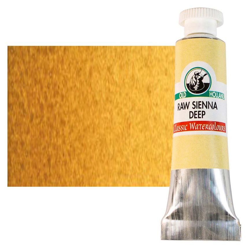 Old Holland Classic Watercolor 18ml - Raw Sienna Deep