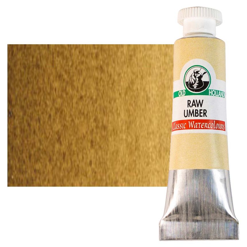 Old Holland Classic Watercolor 18ml - Raw Umber
