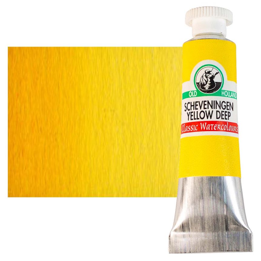 Old Holland Classic Watercolor 18ml - Scheveningen Yellow Deep