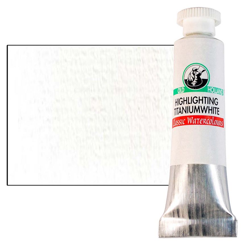 Old Holland Classic Watercolor 18ml - Titanium White