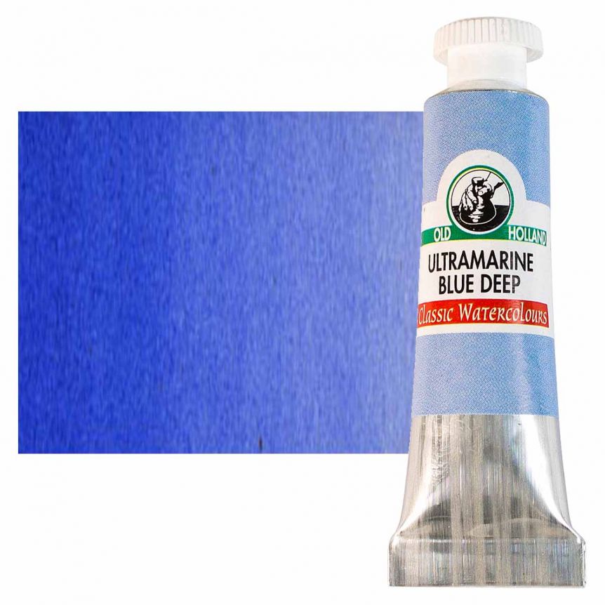 Old Holland Classic Watercolor 18ml - Ultramarine Blue Deep