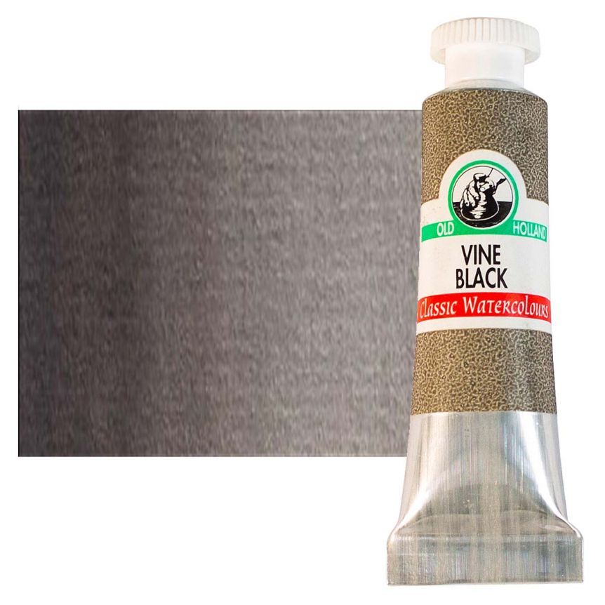 Old Holland Classic Watercolor 18ml - Vine Black