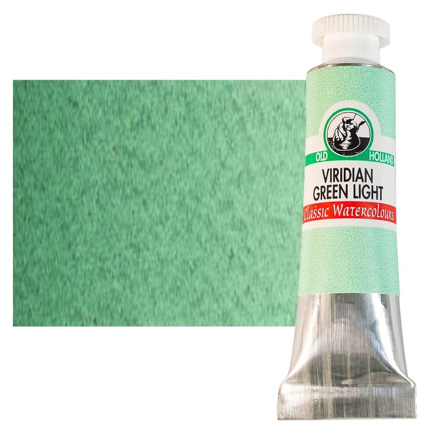 Old Holland Classic Watercolor 18ml - Viridian Green Light
