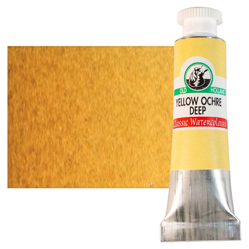 Old Holland Classic Watercolor 18ml - Yellow Ochre Deep