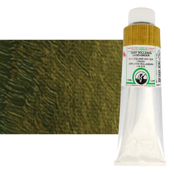 Old Holland Classic Oil Color 225 ml Tube - Old Holland Golden Green