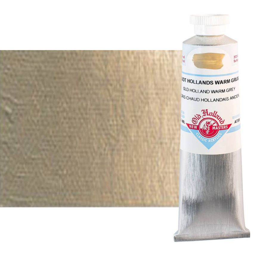 Old Holland New Masters Classic Acrylic Colors Warm Grey 60 ml