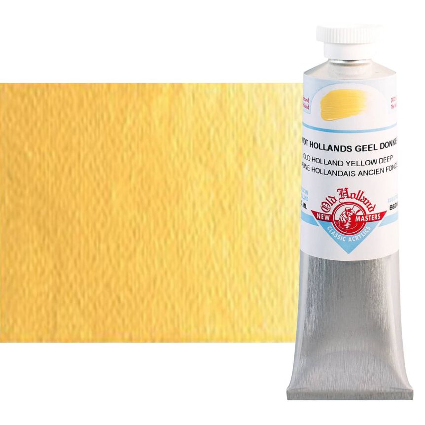 Old Holland New Masters Classic Acrylic Colors Yellow Deep 60 ml