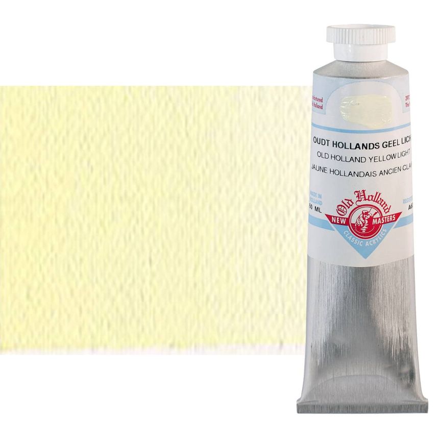Old Holland New Masters Classic Acrylic Colors Yellow Light 60 ml