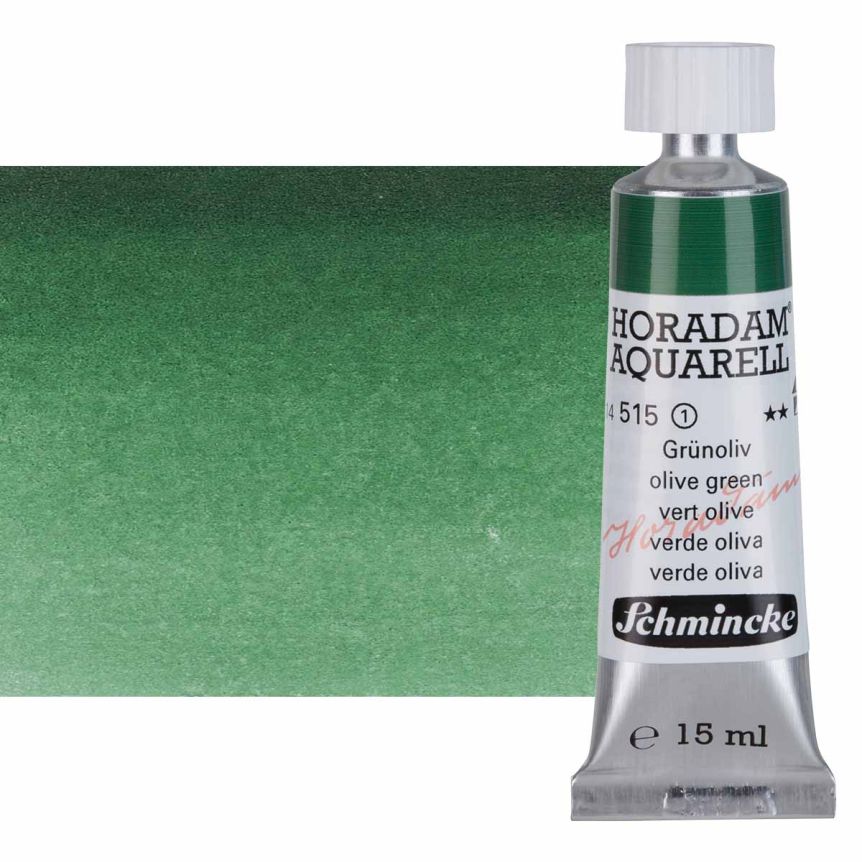 Schmincke Horadam Watercolor - Olive Green,15ml