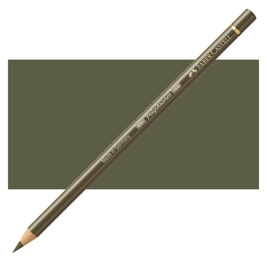Faber-Castell Polychromos Pencil, No. 173 - Olive Green Yellowish