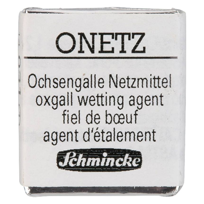 Schmincke Horadam Half-Pan Watercolor Onetz (Oxgall) Wetting Agent
