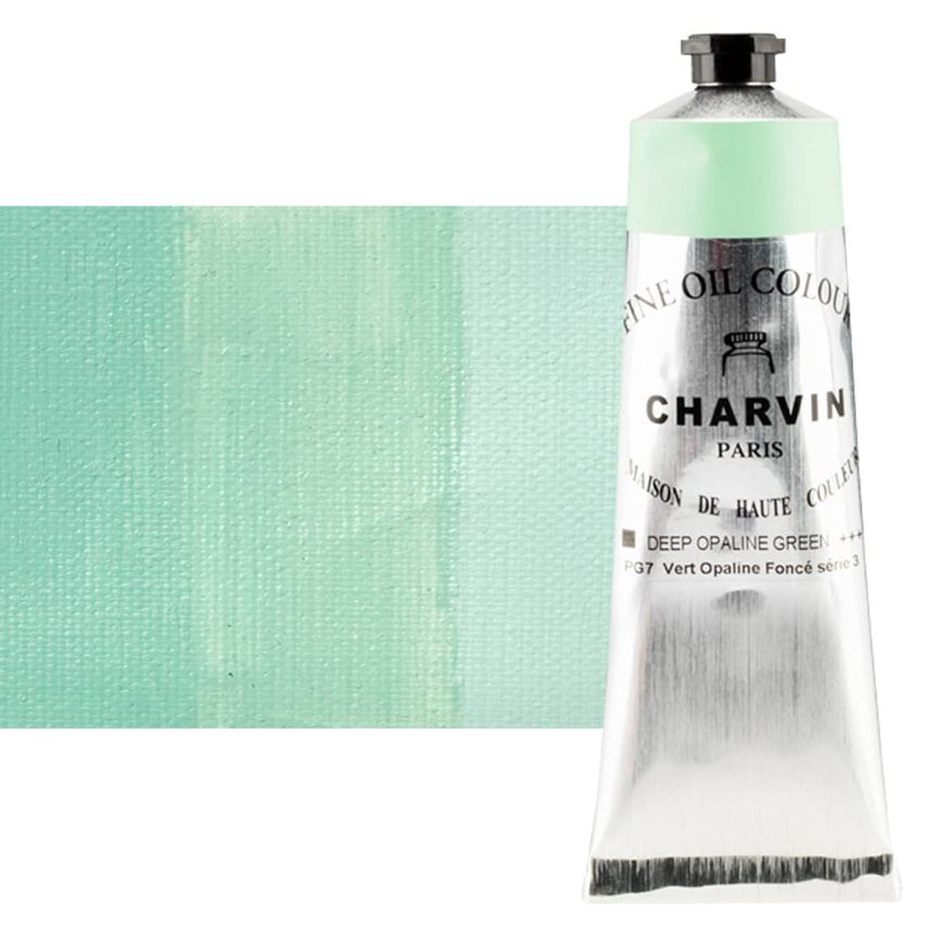 Opaline Green Deep 150ml Tube Fine Artists Oil Paint by Charvin