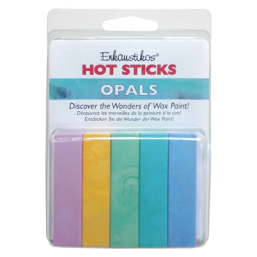 Enkaustikos Hot Sticks Opals Set of 5 13ml