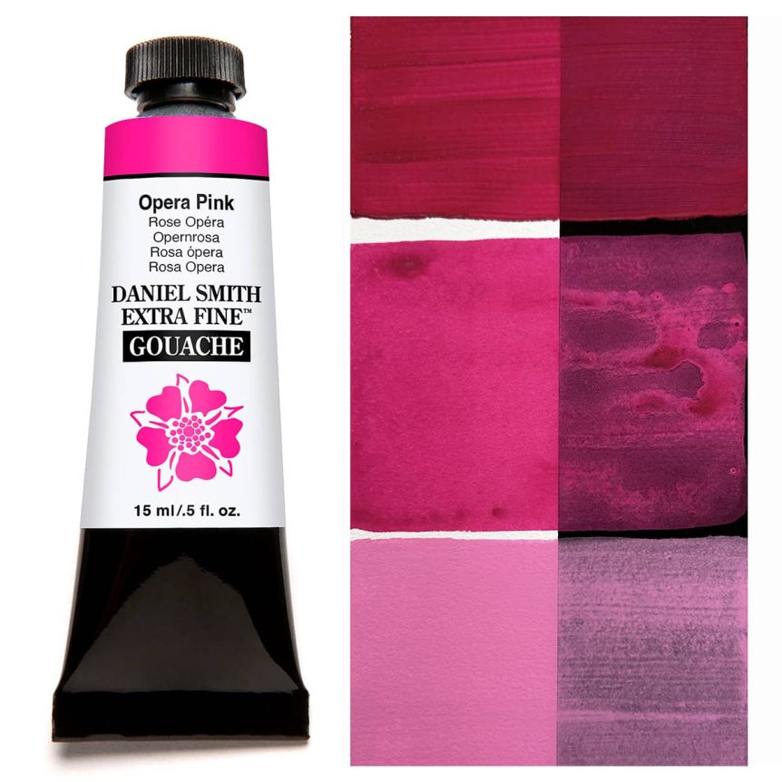 DANIEL SMITH Extra Fine GOUACHE Opera Pink, 15ml Tube
