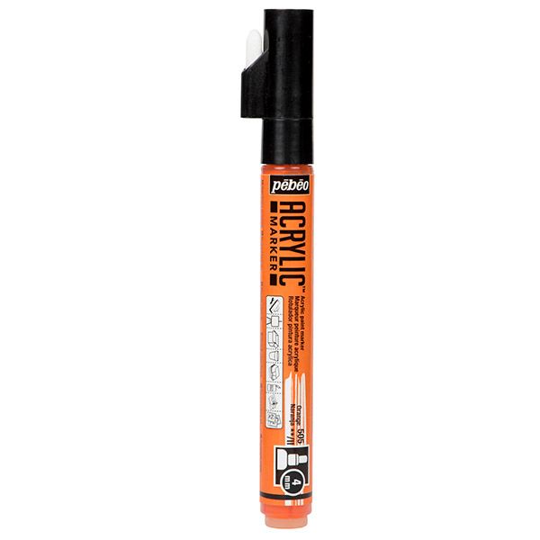 Pebeo Acrylic Marker 4mm - Orange