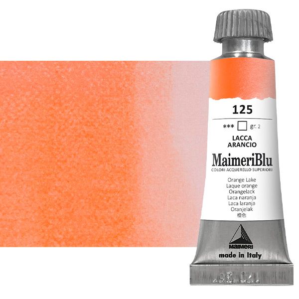 Watercolor - Orange Lake, 12ml