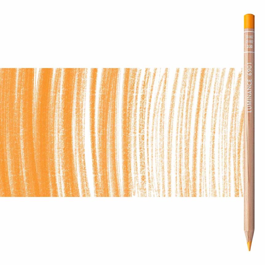 Caran d'Ache Luminance Pencil Orange Lake Light