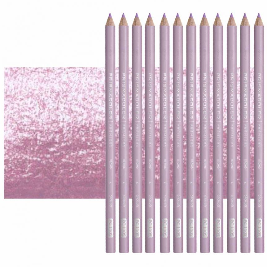 Prismacolor Premiere Colored Pencil PC1105 - Orchid, Box of 12