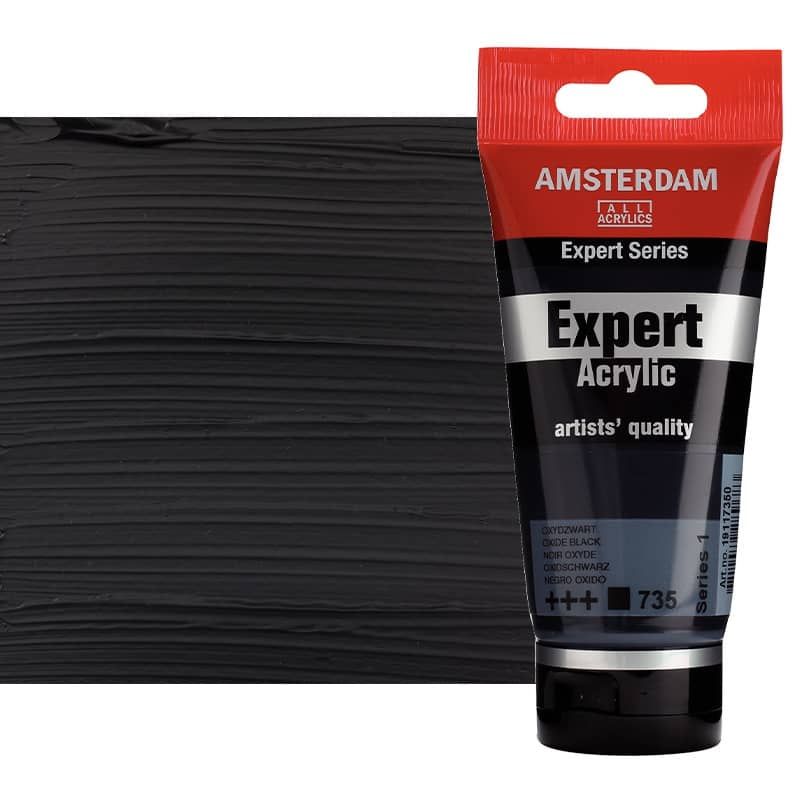 Amsterdam Expert Acrylic Oxide Black 75 ml