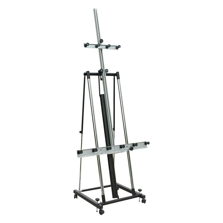 Paintmaster Professional Plated Steel Easel, Large Artist Easel