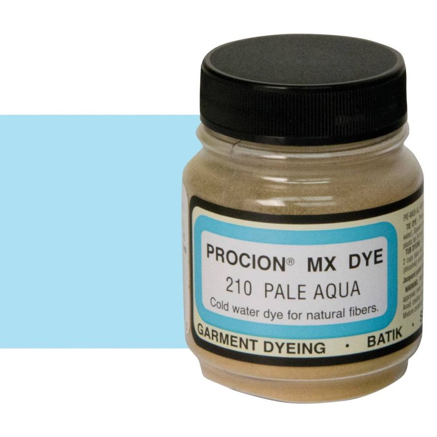 Jacquard Procion MX Dye, Pale Aqua 210, for Plant Cellulose Fibers