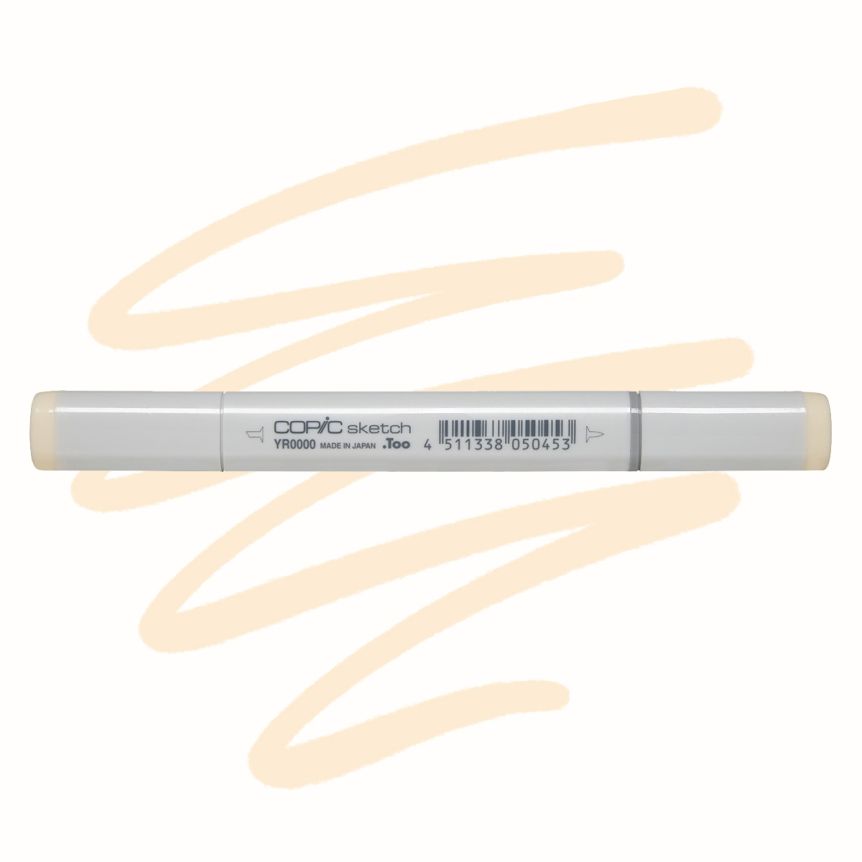 COPIC Sketch Marker - YR0000 Pale Chiffon