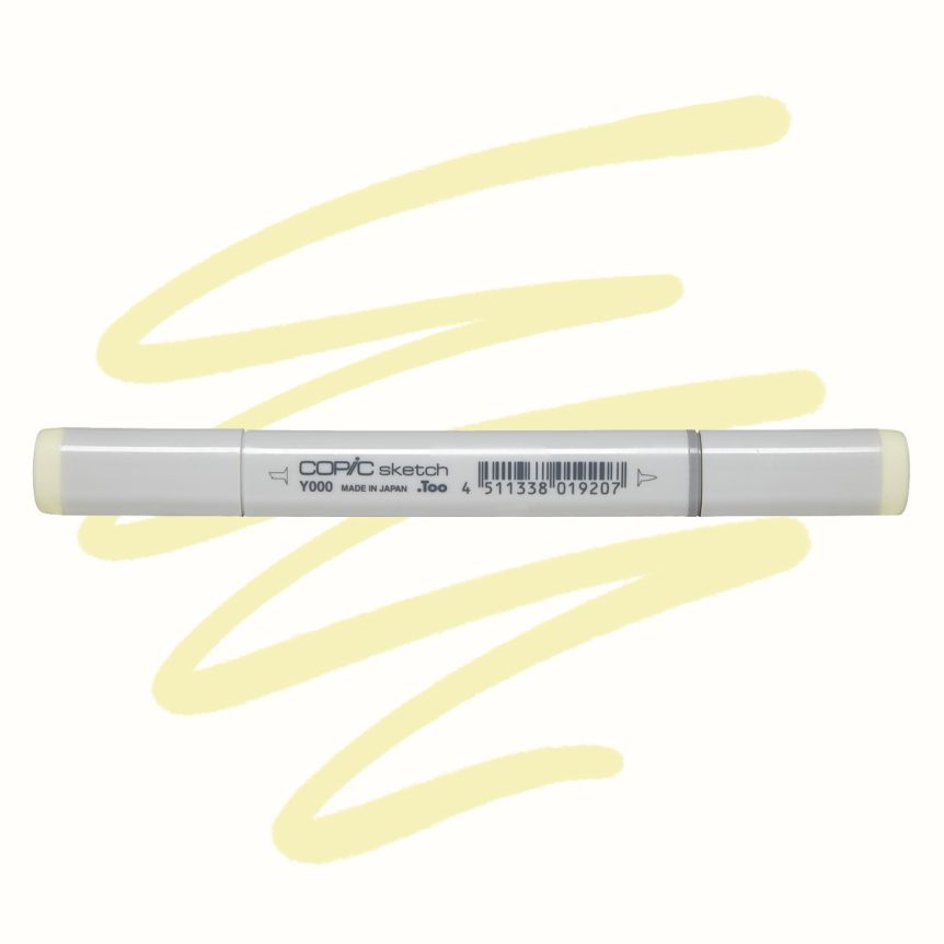 COPIC Sketch Marker Y000 - Pale Lemon