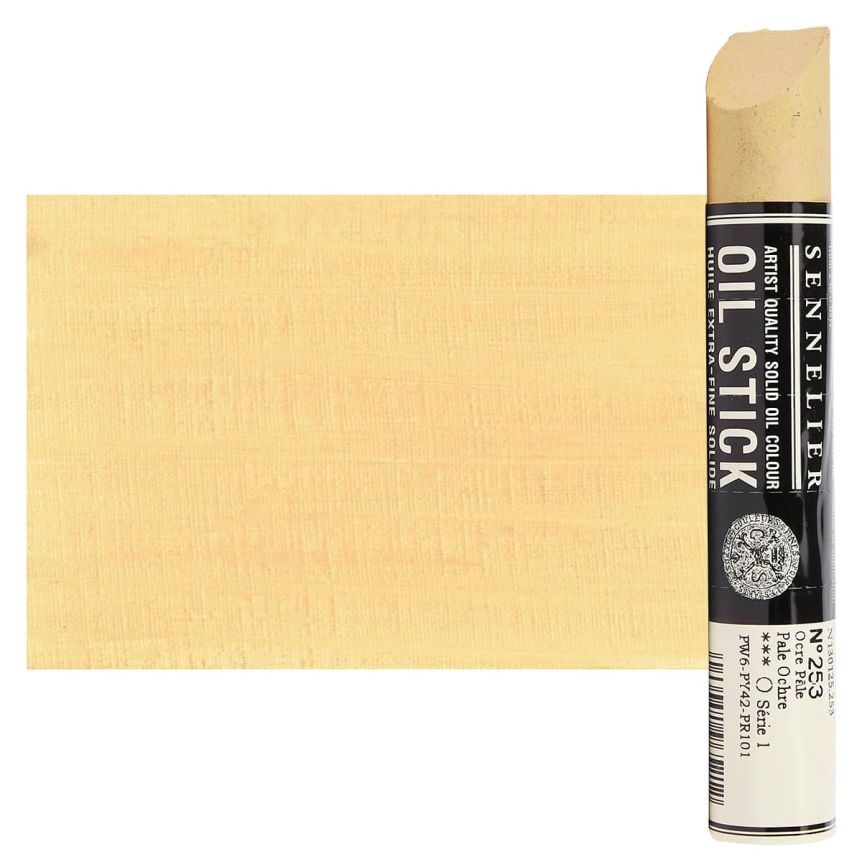 Sennelier Extra Fine Solid Oil Stick - Pale Ochre, 38ml