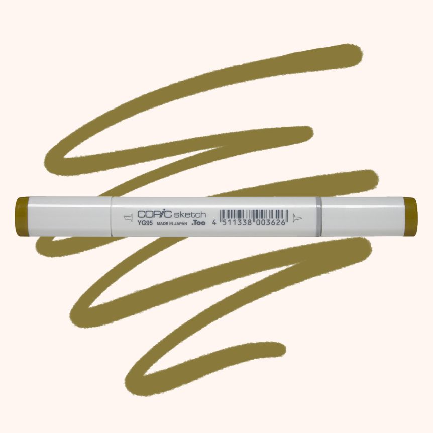 COPIC Sketch Marker YG95 - Pale Olive