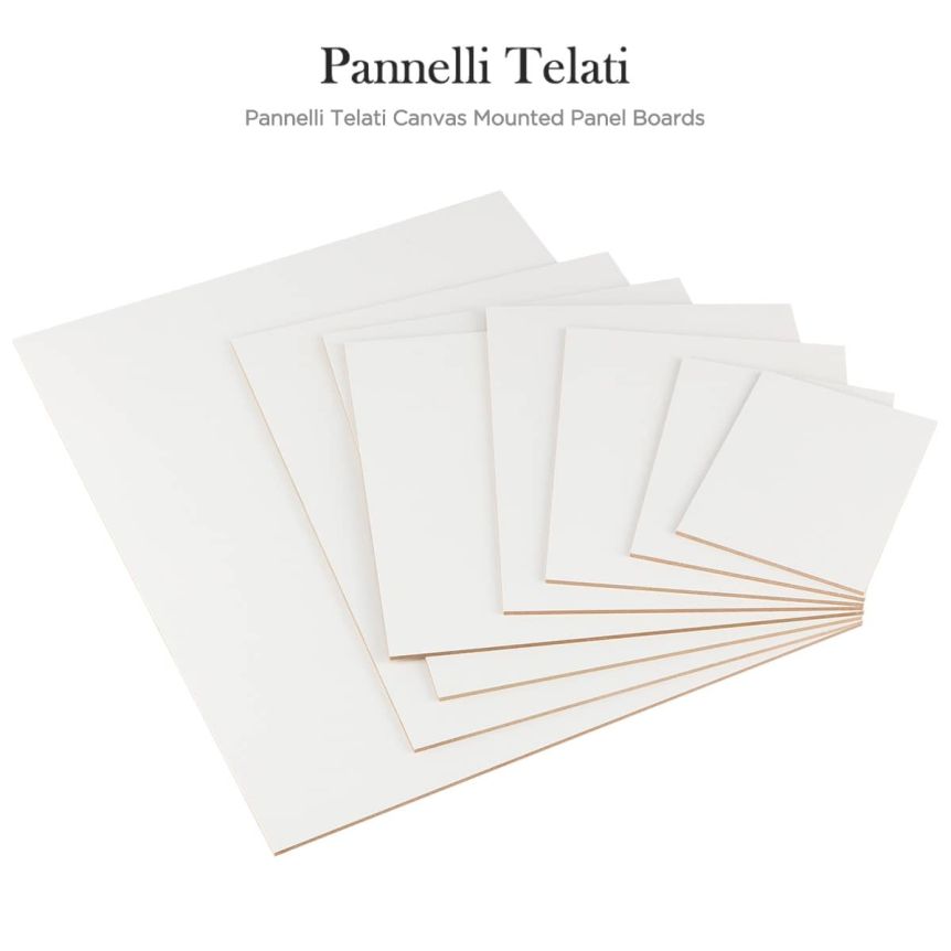 Pannelli Telati Canvas Mounted Panel Packs of 4