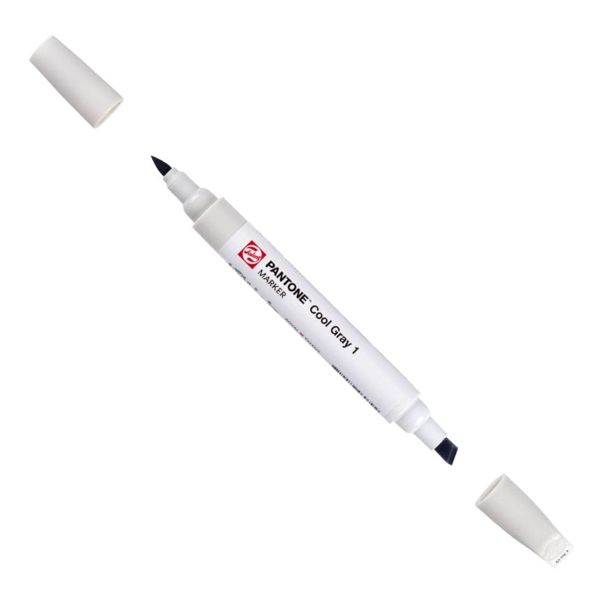 Pantone Dual Tip Marker, Cool Gray 1