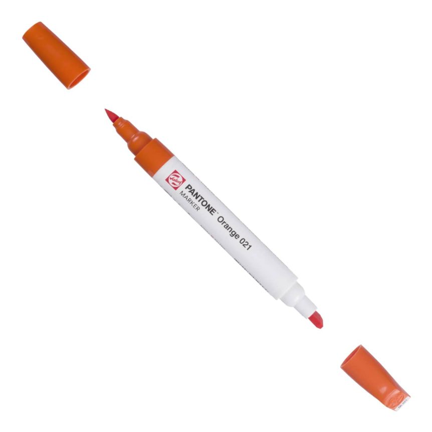 Pantone Dual Tip Marker, Orange 021