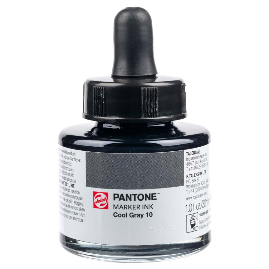 Pantone Marker Ink Bottle, Cool Gray 10 (30ml)
