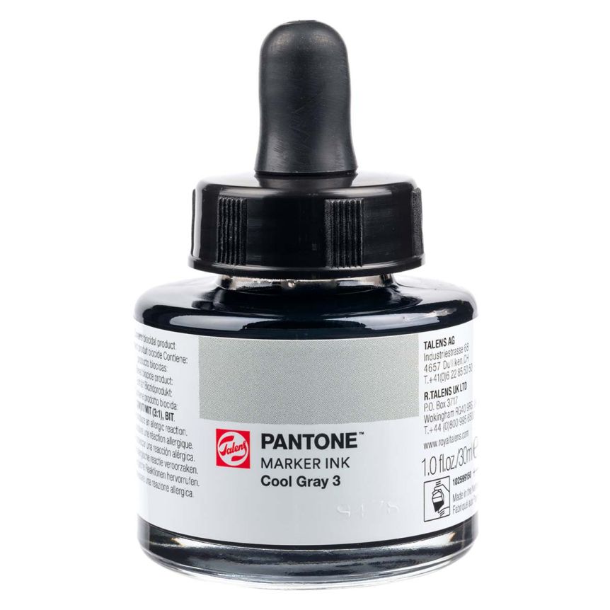 Pantone Marker Ink Bottle, Cool Gray 3 (30ml)