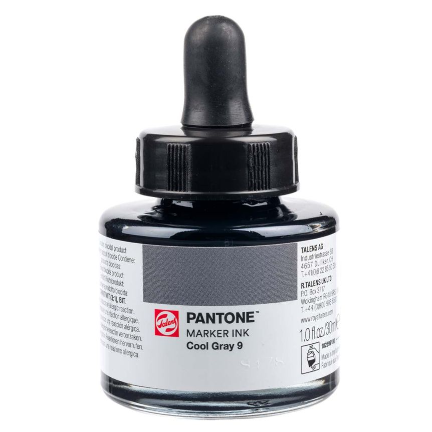 Pantone Marker Ink Bottle, Cool Gray 9 (30ml)